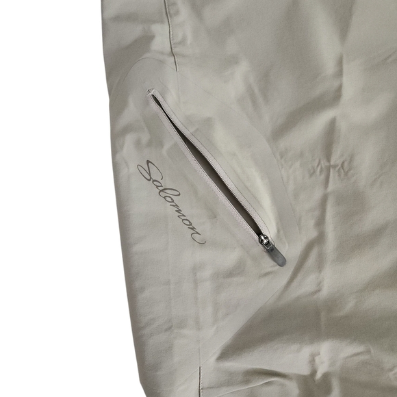 SALOMON Wayfarer Capri Hiking Pants beige size 8 - Picture 9 of 16